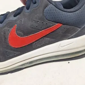 Nike Air Max Genome Blue Red Swoosh Low Top Sneakers Basketball Streetwear Sz 15 Nike Air Max Genome Blue Red Swoosh Low Top Sneakers  main image 4